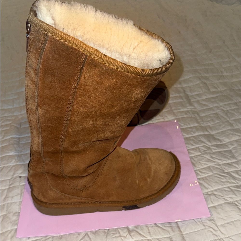 UGG Tan Sheepskin Boots